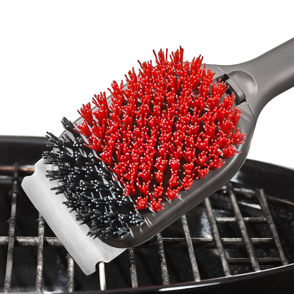Outdoor Nylon Grill Brush Set of 2 Replacement Heads M6