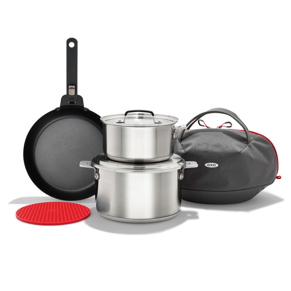 Outdoor Camp Cookware Set with Travel Bag U7