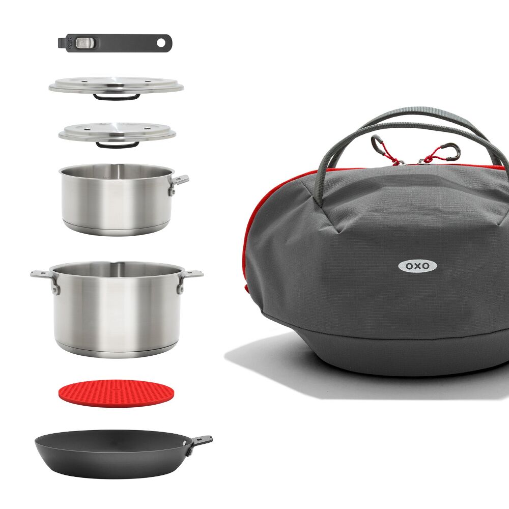 Outdoor Camp Cookware Set with Travel Bag U7