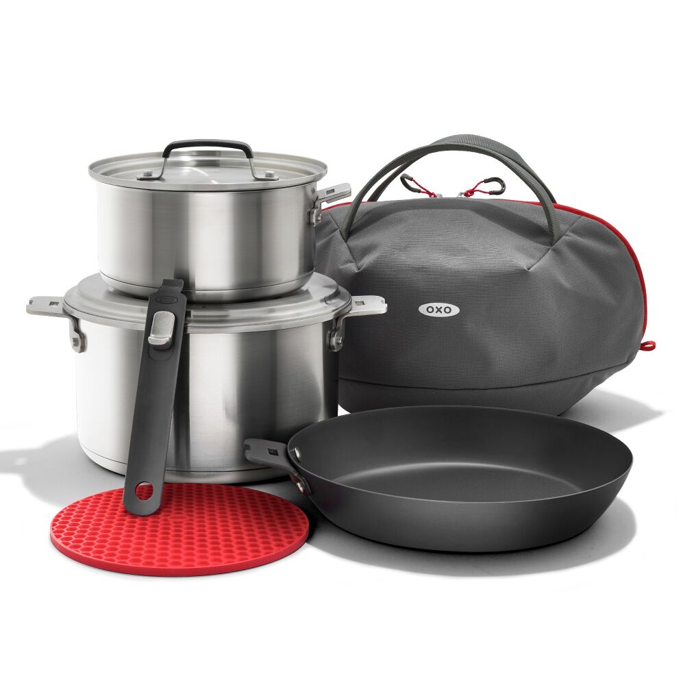 Outdoor Camp Cookware Set with Travel Bag U7