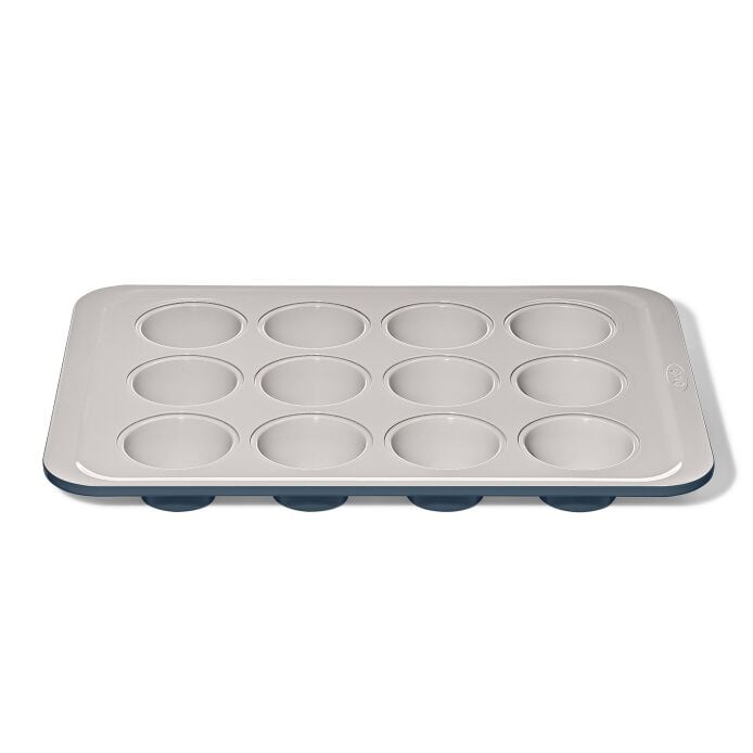 Non-Stick Pro Ceramic Coated Metal Bakeware 12 Cup Muffin Pan O5