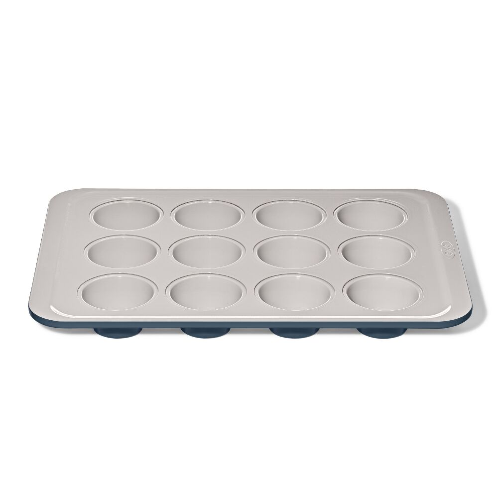 Non-Stick Pro Ceramic Coated Metal Bakeware 12 Cup Muffin Pan O5