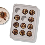 Non-Stick Pro Ceramic Coated Metal Bakeware 12 Cup Muffin Pan O5