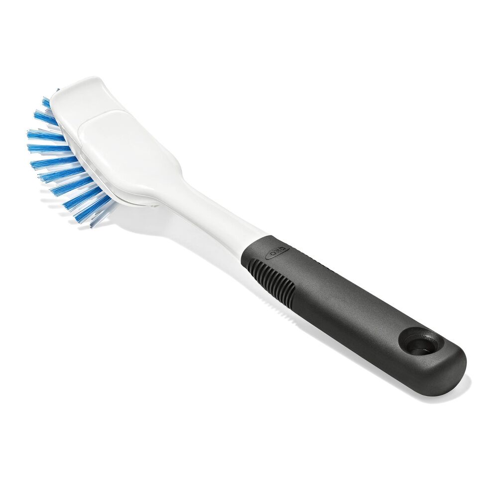 Nylon Bristle Dish Brush with Refills E1