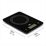OXO Good Grips 22 lb Everyday Glass Food Scale C4