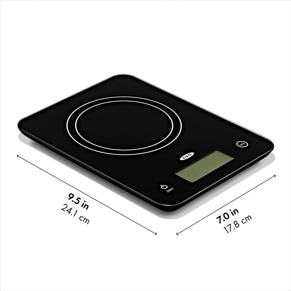 OXO Good Grips 22 lb Everyday Glass Food Scale C4