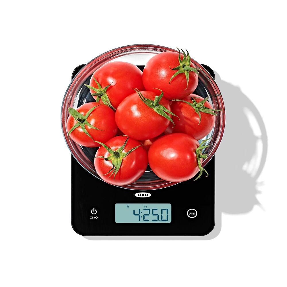 OXO Good Grips 22 lb Everyday Glass Food Scale M3