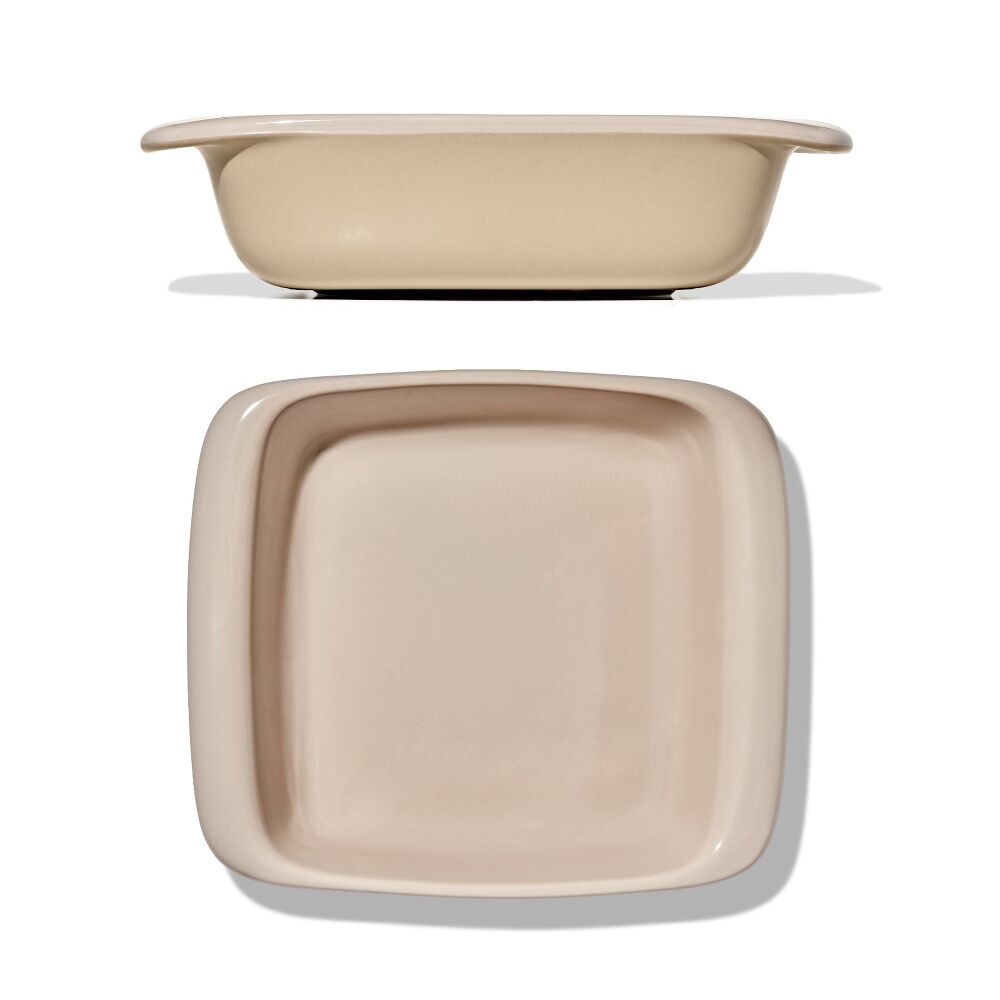 2 Qt Square Stoneware Baking Dish I1