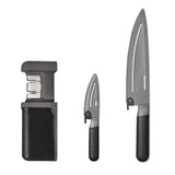 3-Piece Knife & Sharpener Set S9