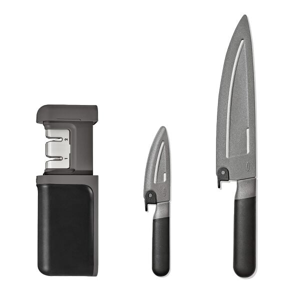 3-Piece Knife & Sharpener Set S9