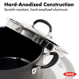Non-Stick 6-Quart Stock Pot with Lid E3