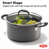 Non-Stick 6-Quart Stock Pot with Lid E3
