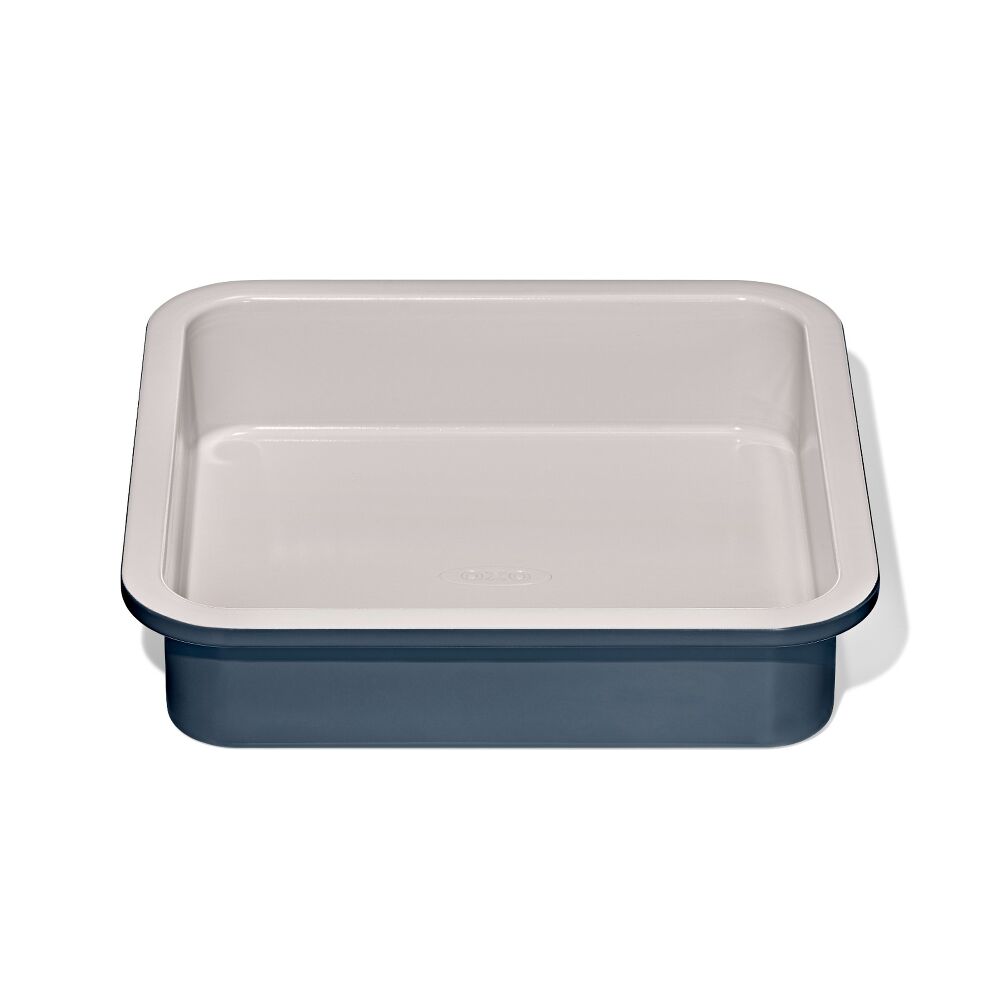 Non-Stick Pro Ceramic Coated Metal Bakeware 9” Square Cake Pan X3