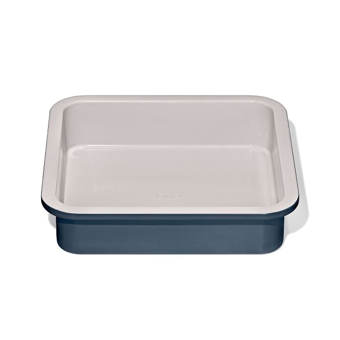 Non-Stick Pro Ceramic Coated Metal Bakeware 9” Square Cake Pan X3