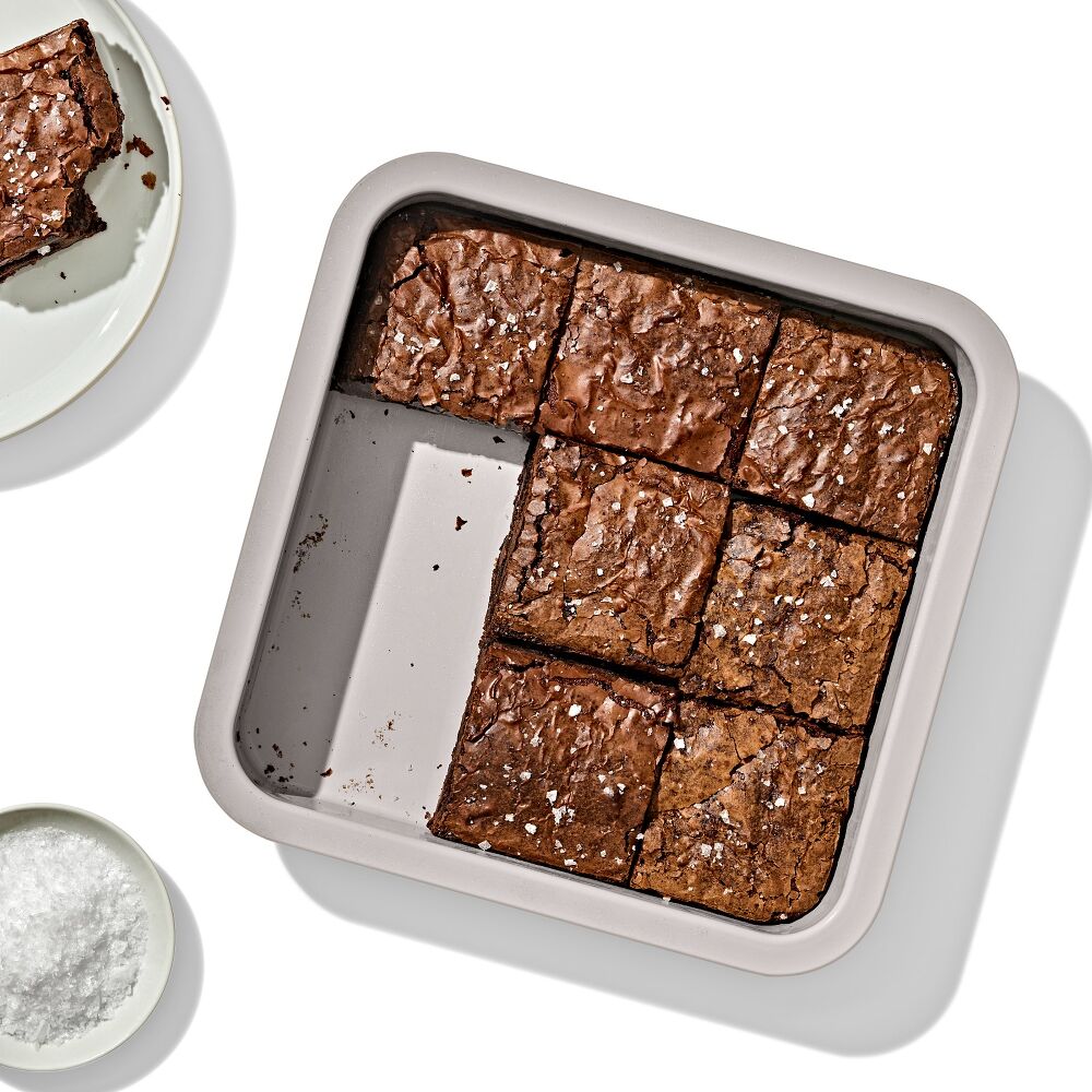 Non-Stick Pro Ceramic Coated Metal Bakeware 9” Square Cake Pan X3