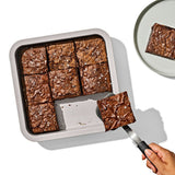 Non-Stick Pro Ceramic Coated Metal Bakeware 9” Square Cake Pan X3