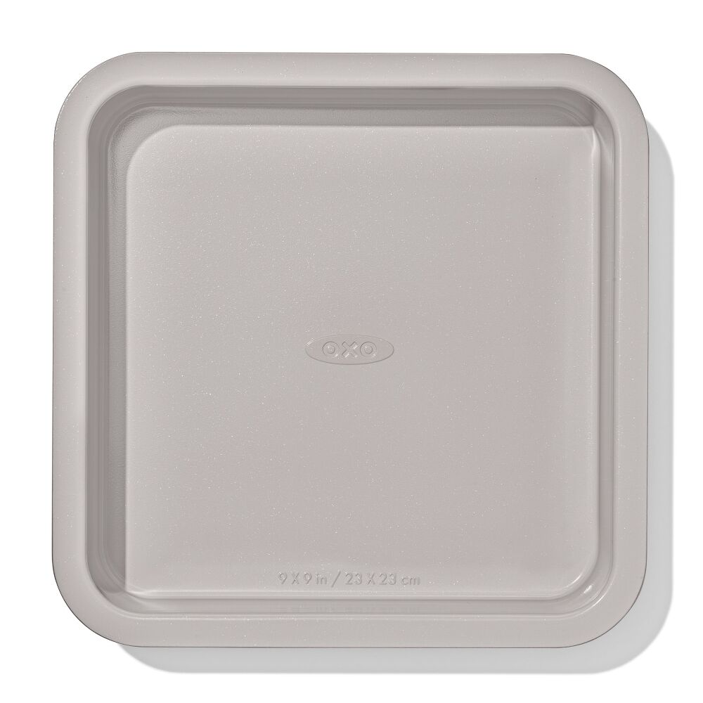 Non-Stick Pro Ceramic Coated Metal Bakeware 9” Square Cake Pan X3