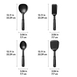 4-Piece Nylon Mini Utensil Set T4