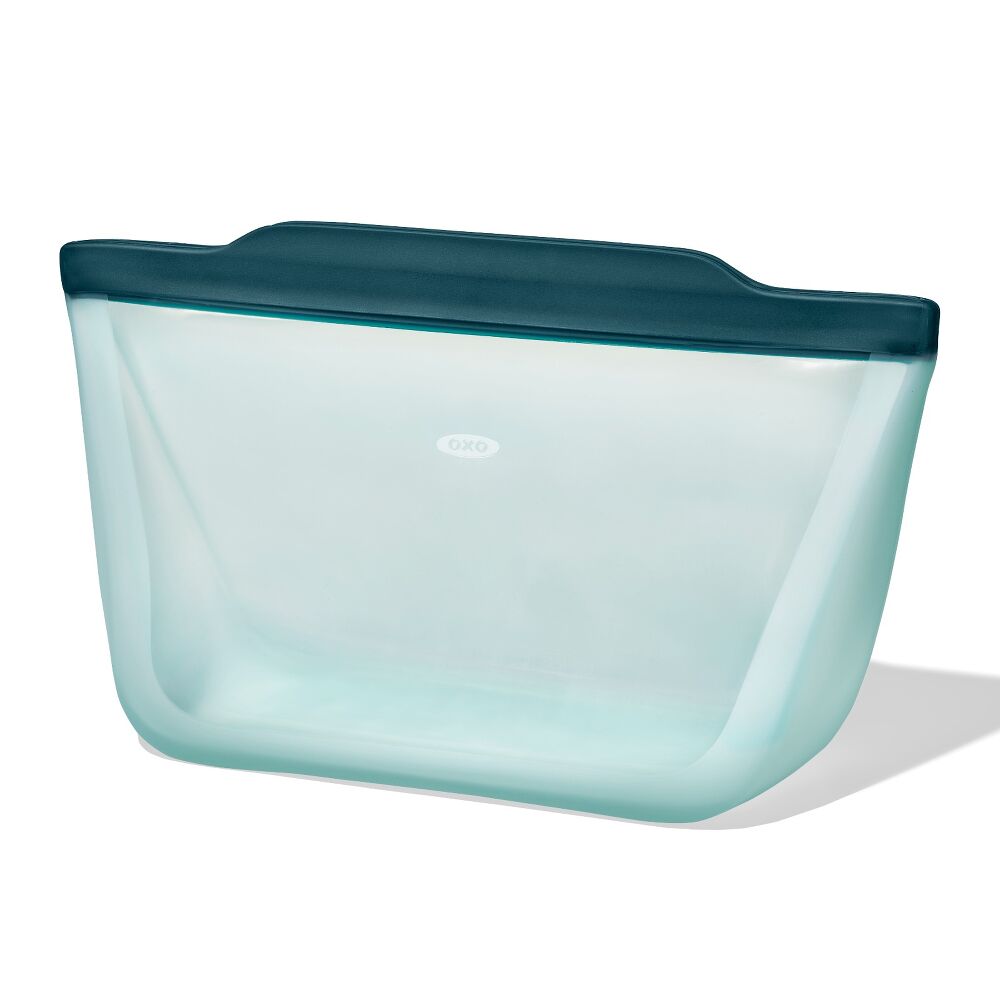 Silicone Reusable Bag - Stand-Up Half Gallon (64 oz) - Lagoon M5