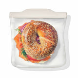 Silicone Reusable Bag -  4 Piece Lunch Set - Oat/Lagoon Z5