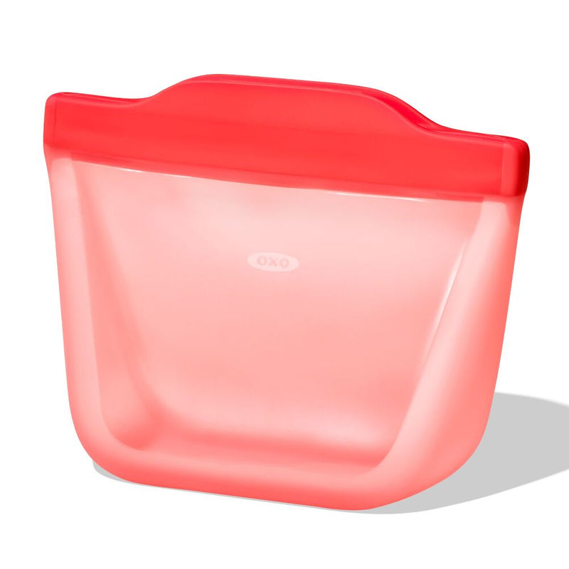 Silicone Reusable Bag - Stand-Up Snack (12 oz) – Watermelon G1
