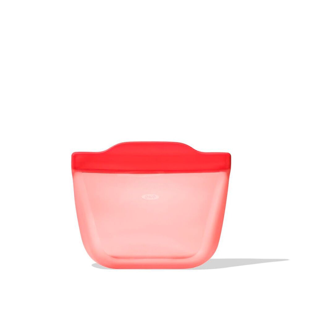 Silicone Reusable Bag - Stand-Up Snack (12 oz) – Watermelon G1