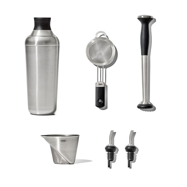 Steel 6-Piece Barware Set Q2