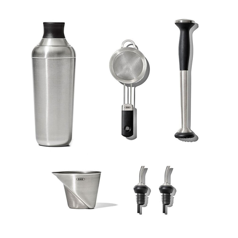 Steel 6-Piece Barware Set Q2