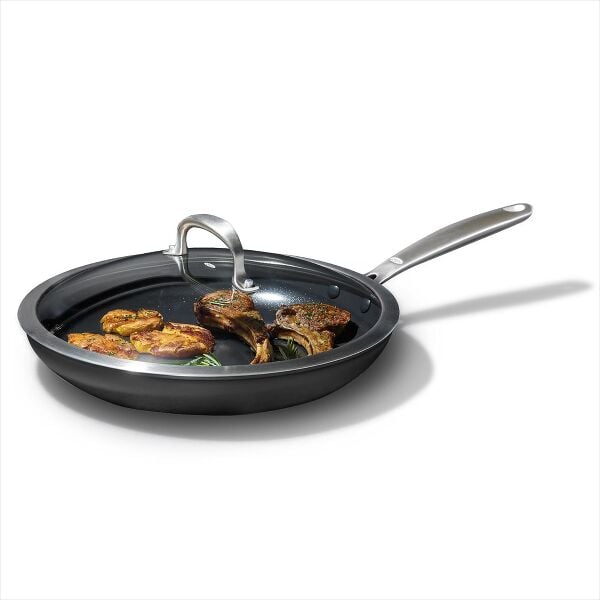 OXO Enhanced Non-Stick 12-Inch Frypan with Lid J7