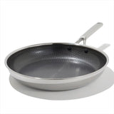 Trident Hybrid Non-Stick Stainless Steel 12 in Fry Pan B4