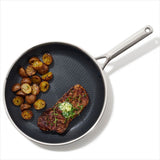Trident Hybrid Non-Stick Stainless Steel 12 in Fry Pan B4