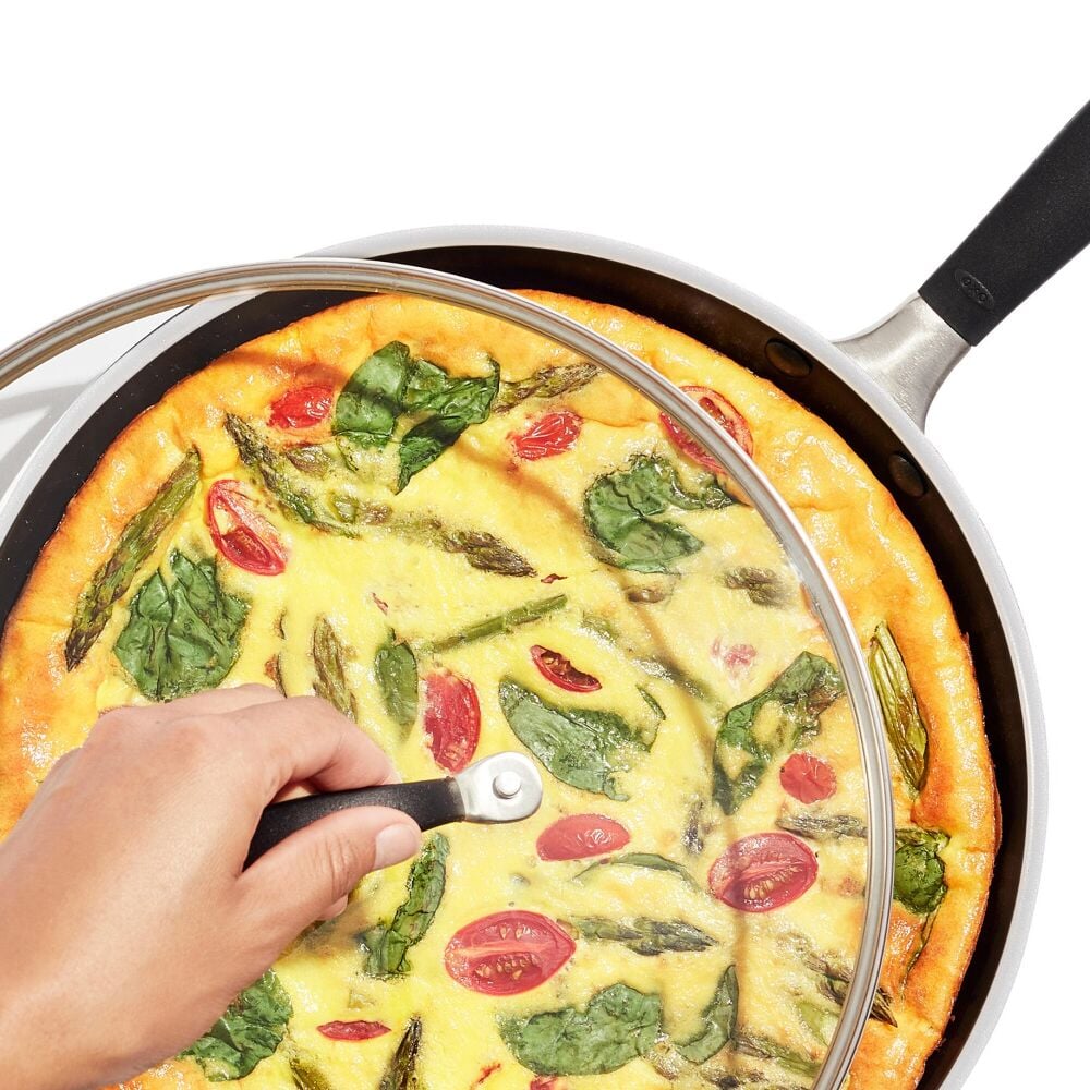 Non-Stick Pro Every Day 12 Inch Frypan with Lid E8