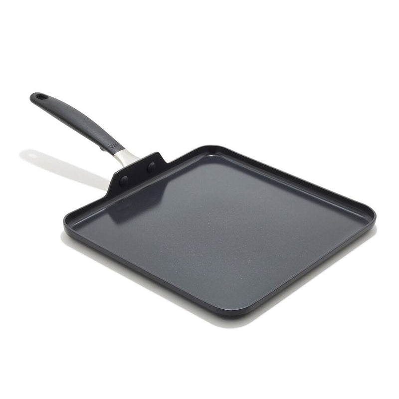 OXO Stainless Steel Everyday 11 in Square Griddle T9