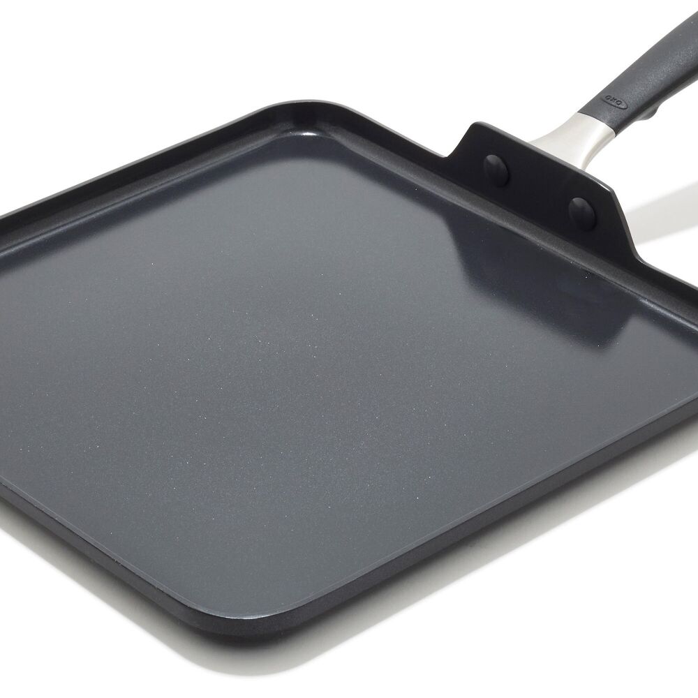 OXO Stainless Steel Everyday 11 in Square Griddle T9