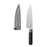 8 in Chefs Knife with Locking Sheath J6