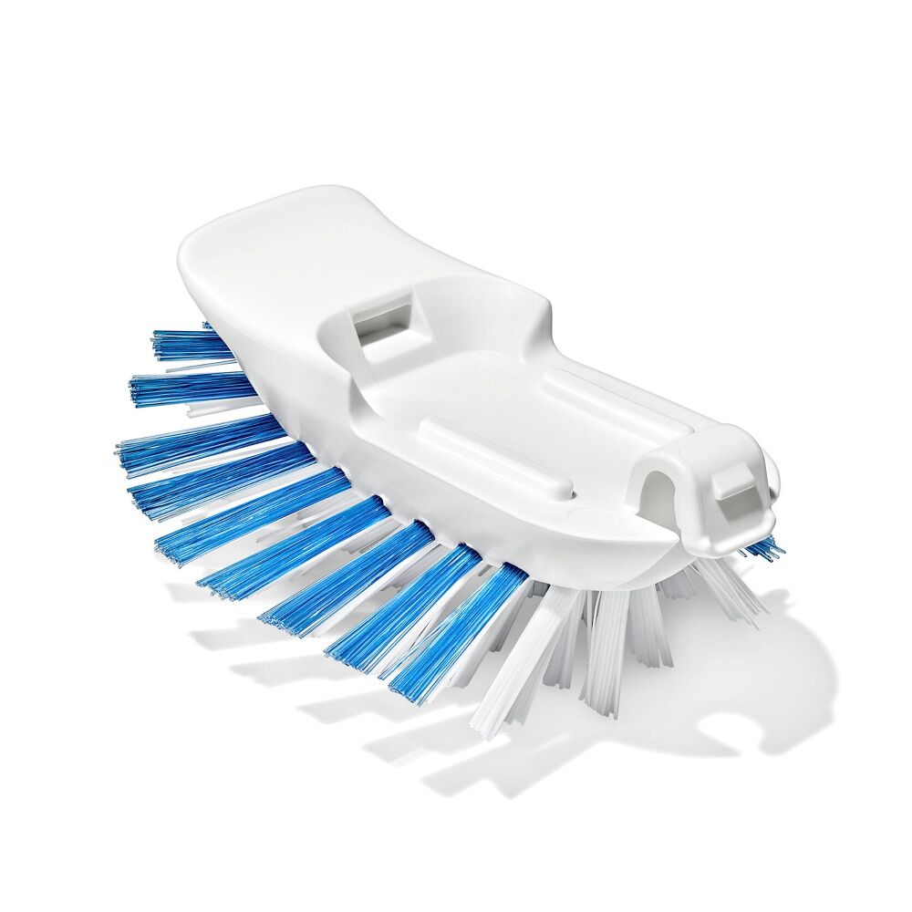 Nylon Bristle Dish Brush with Refills E1