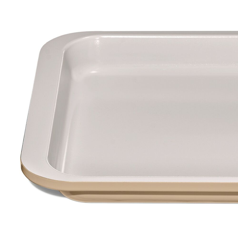 Non-Stick Pro Ceramic Coated Metal Bakeware Half Sheet Pan P0