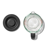 2 Cup Glass Measuring Cup with Lid Y7