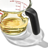 2 Cup Glass Measuring Cup with Lid I5