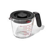 2 Cup Glass Measuring Cup with Lid Y7