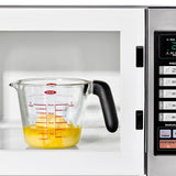 2 Cup Glass Measuring Cup with Lid I5