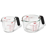 2-Cup and 4-Cup Glass Measuring Cup Set R0