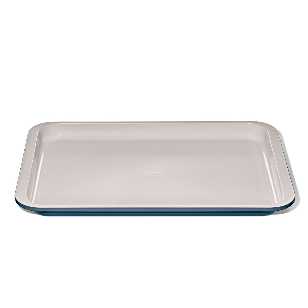 Non-Stick Pro Ceramic Coated Metal Bakeware Half Sheet Pan P0