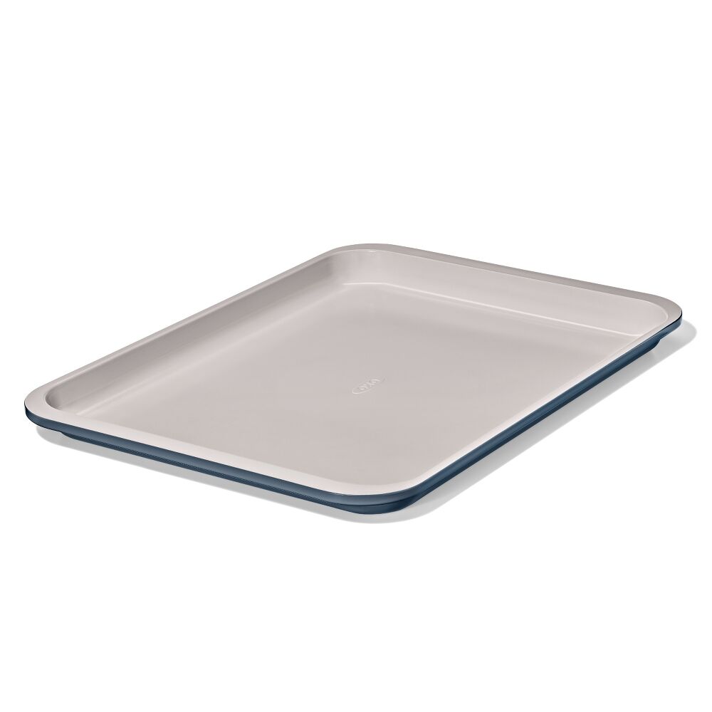 Non-Stick Pro Ceramic Coated Metal Bakeware Half Sheet Pan P0
