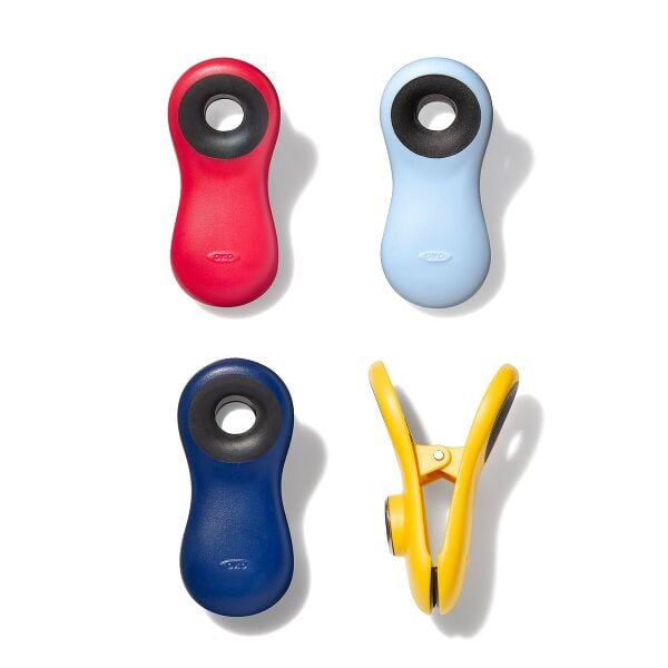 Magnetic All-Purpose Clips - 4-Pack - assorted colors N1