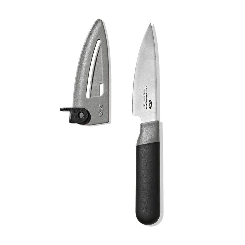 3.5 in Paring Knife with Locking Sheath J1