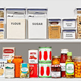 2-Piece Prelabeled POP Container Set with Scoop E6