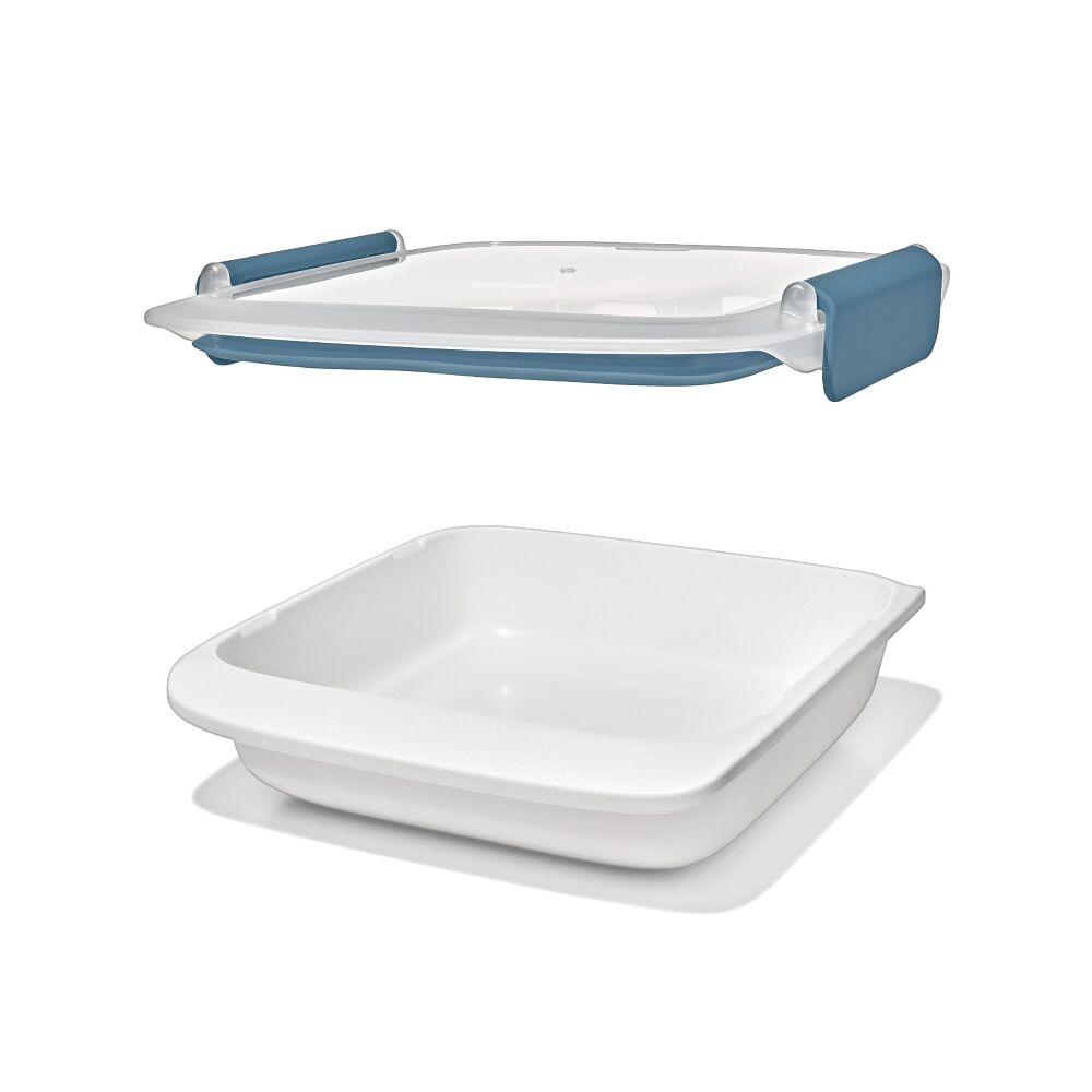 Prep & Go Slim Container with Removable Divider - 1.8 Cups/0.4 L B4