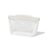 Silicone Reusable Bag - Stand-Up Quart (32 oz) - Oat S2