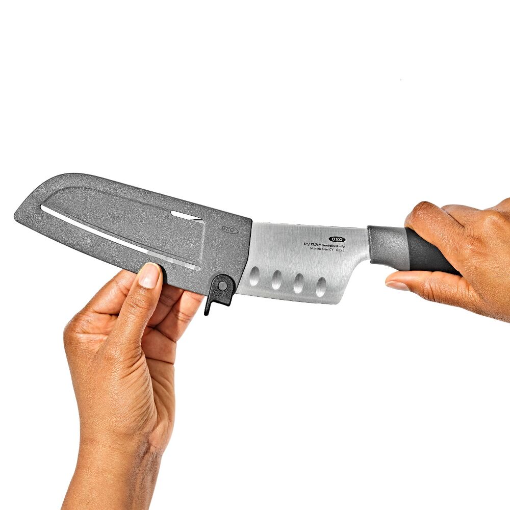 5 in Santoku Knife with Locking Sheath N2